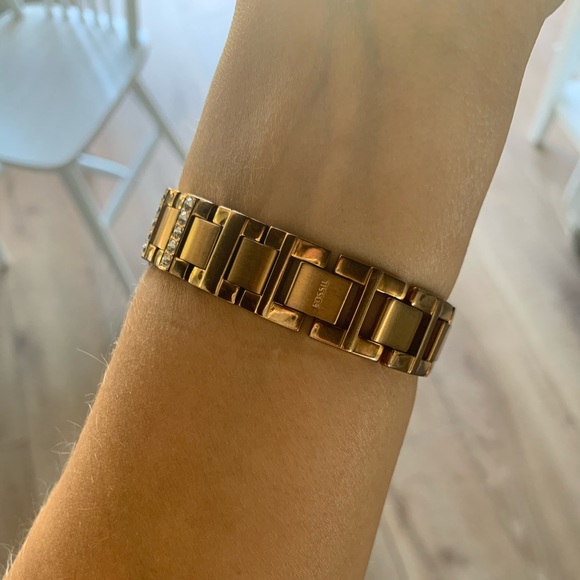 Fossil Jesse Rose-Tone Stainless Steel Watch - Picture 6 of 7